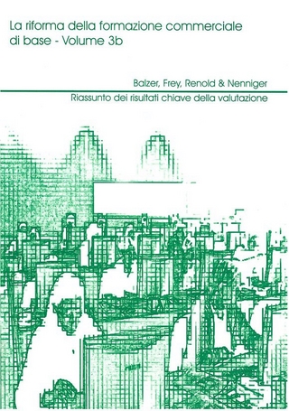 La riforma della formazione commerciale di base? Volume 3b