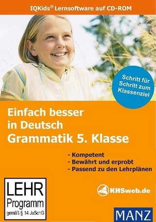 Einfach besser lernen - Fit in Deutsch: Grammatik 5. Klasse (Windows 10 / 8 / 7 / Vista / XP)