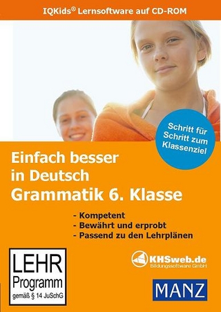 Einfach besser lernen - Fit in Deutsch: Grammatik 6. Klasse (Windows 10 / 8 / 7 / Vista / XP)