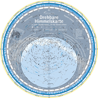 Drehbare Himmelskarte