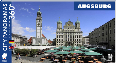 Augsburg 360&deg; City Panoramas Pocket Edition - Helga Neubauer, Wolfgang Vorbeck