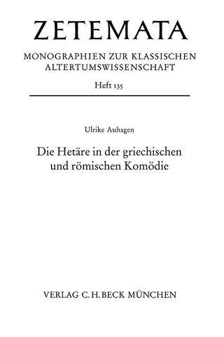 Zetemata / Die Hetäre in der griechischen und römischen Komödie