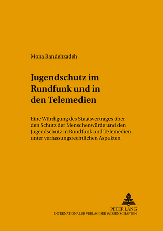 Jugendschutz im Rundfunk und in den Telemedien