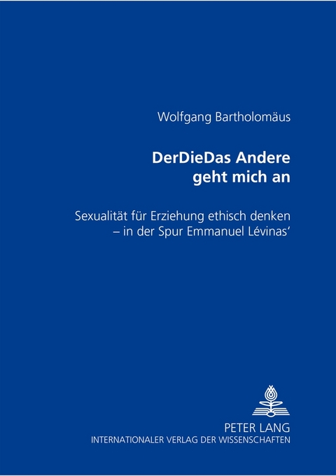 DerDieDas Andere geht mich an - Wolfgang Bartholom&auml;us