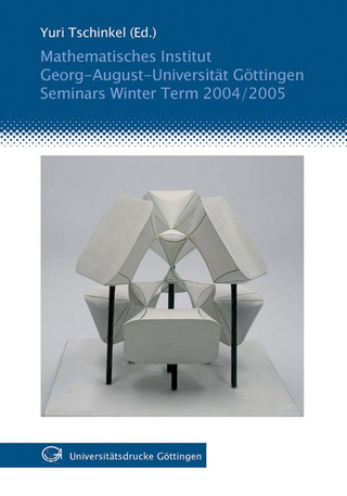 Mathematisches Institut. Georg-August-Universität Göttingen