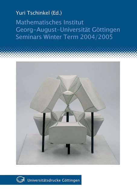 Mathematisches Institut. Georg-August-Universität Göttingen - 