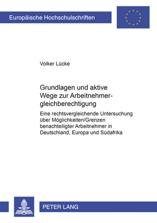Grundlagen und aktive Wege zur Arbeitnehmergleichberechtigung