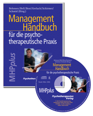 Management Handbuch für die psychotherapeutische Praxis, CD-ROM zur Fortsetzung