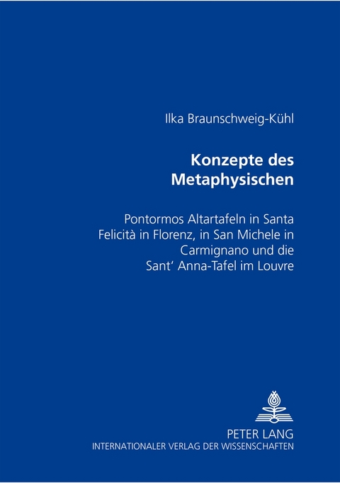 Konzepte des Metaphysischen - Ilka Braunschweig-K&uuml;hl