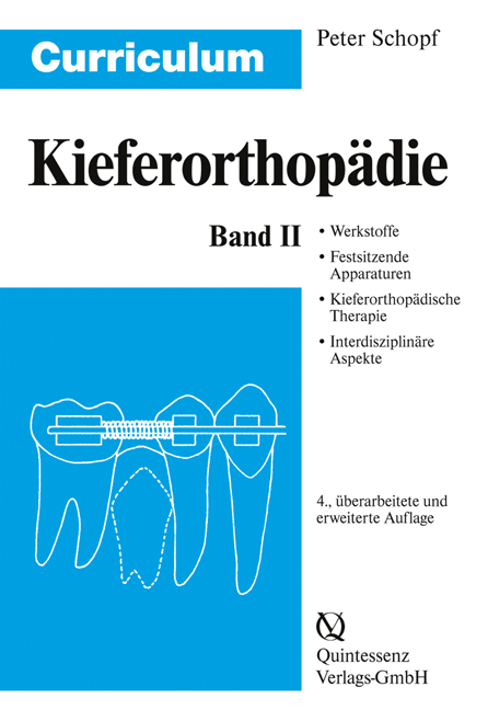 Curriculum Kieferorthop&auml;die - Peter Schopf