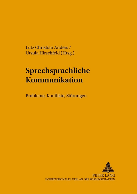 Sprechsprachliche Kommunikation - 