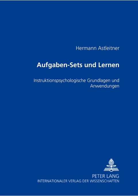 Aufgaben-Sets und Lernen - Hermann Astleitner