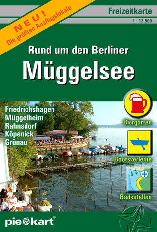 Freizeitkarte Rund um den Berliner Müggelsee 1 : 12.500