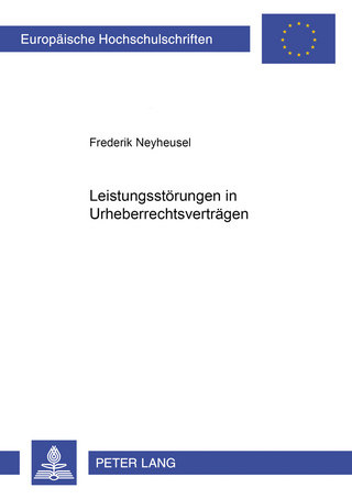 Leistungsstörungen in Urheberrechtsverträgen