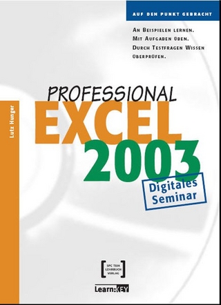 Excel 2003 Professional - Lernprogramm/Digitales Seminar