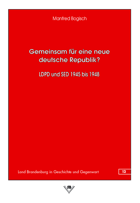 Gemeinsam f&uuml;r eine neue deutsche Republik - Manfred Bogisch