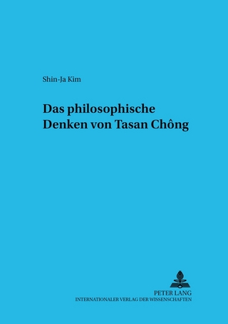 Das philosophische Denken von Tasan Chŏng