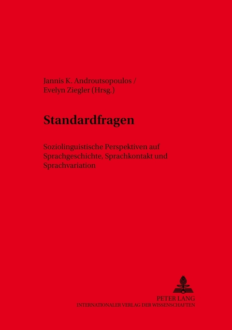 &laquo;Standardfragen&raquo; - 