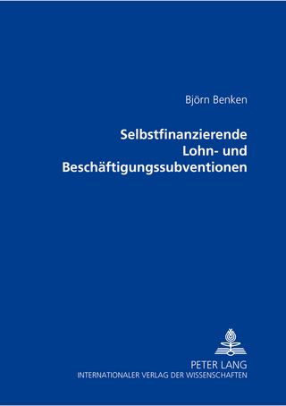 Selbstfinanzierende Lohn- und Beschäftigungssubventionen