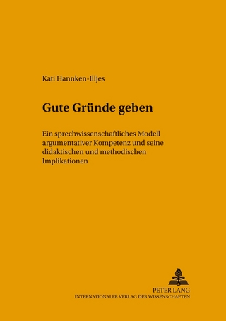 Gute Gründe geben