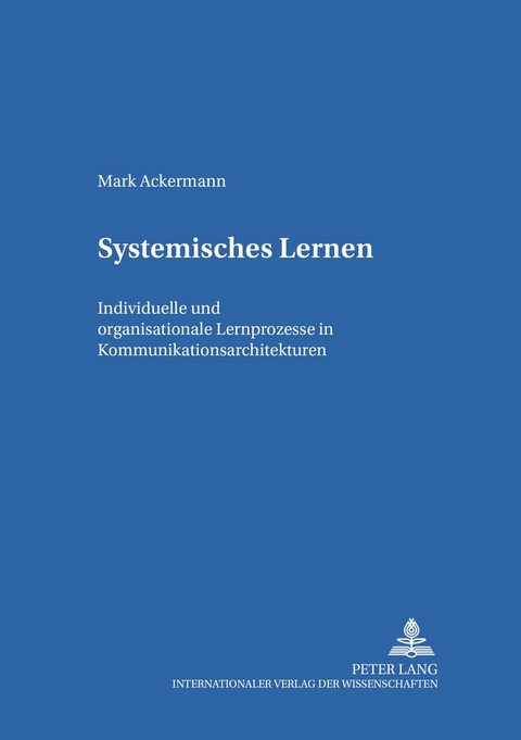 Systemisches Lernen - Mark Ackermann