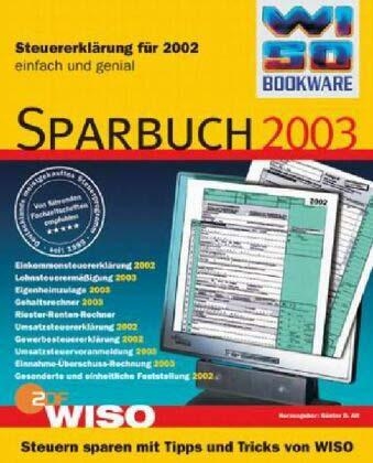 WISO Sparbuch 2003 - 