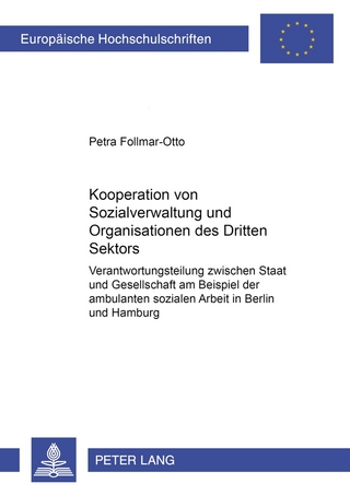 Kooperation von Sozialverwaltung und Organisationen des Dritten Sektors