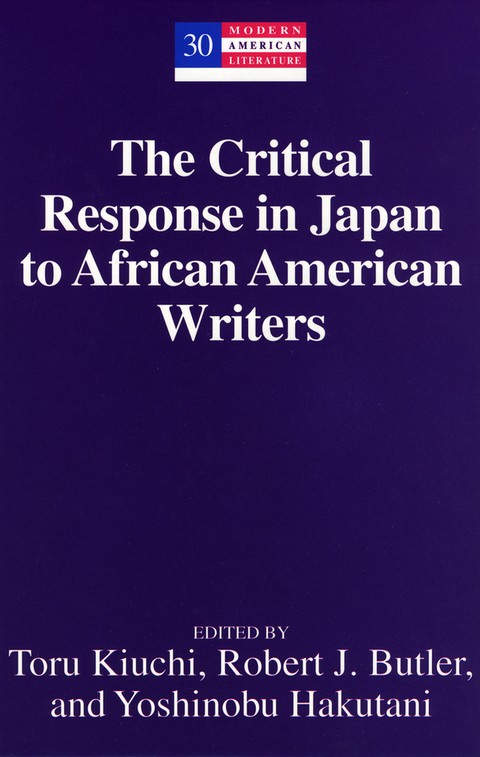 The Critical Response in Japan to African American Writers - 