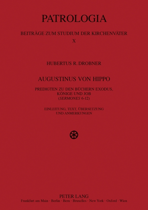 Augustinus von Hippo - Hubertus Drobner