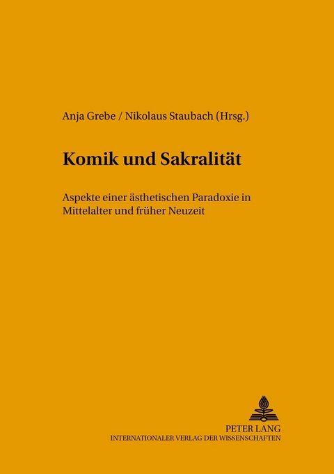 Komik und Sakralit&auml;t - 