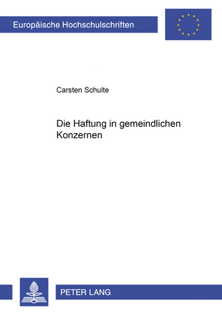 Die Haftung im gemeindlichen Konzern