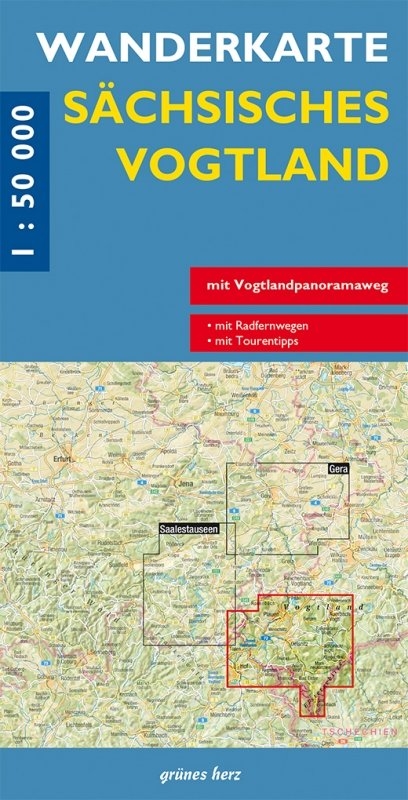 Wanderkarte S&auml;chsisches Vogtland