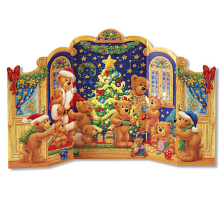 Bären Weihnachtsbescherung