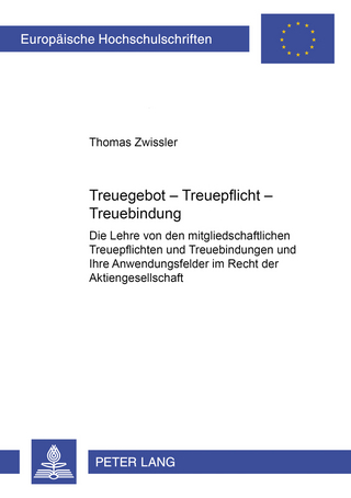 Treuegebot – Treuepflicht – Treuebindung