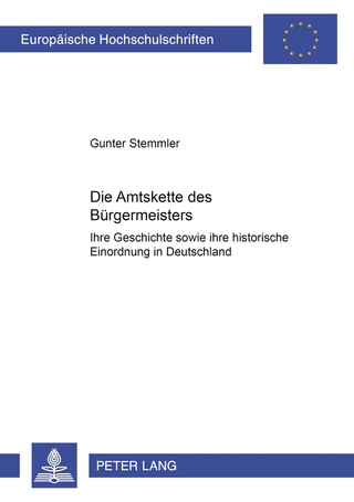 Die Amtskette des Buergermeisters