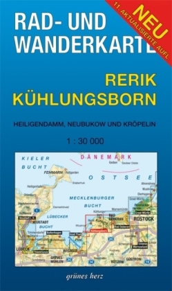 Rad- und Wanderkarte Rerik, K&uuml;hlungsborn - 