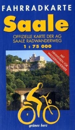Fahrradkarten-Set: Saale 1:75.000
