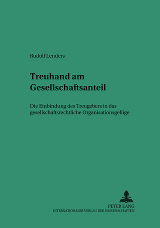 Treuhand am Gesellschaftsanteil
