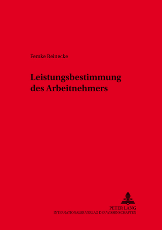 Leistungsbestimmung des Arbeitnehmers
