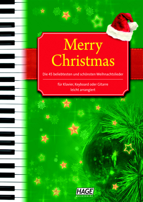 Merry Christmas für Klavier, Keyboard oder Gitarre - Werner Maus