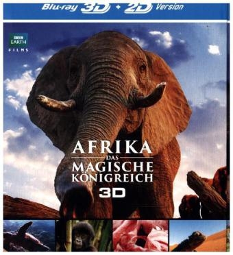 Afrika - Das magische Königreich 3D, 2 Blu-rays