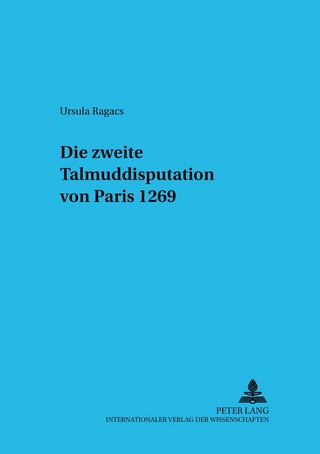 Die zweite Talmuddisputation von Paris 1269