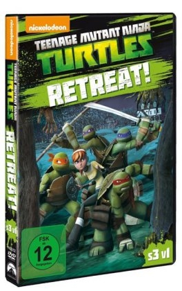 Teenage Mutant Ninja Turtles: Retreat, 1 DVD