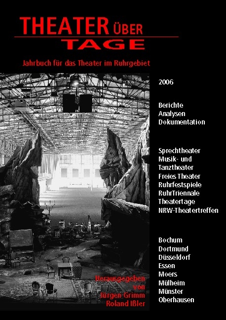 Theater &uuml;ber Tage. Jahrbuch f&uuml;r das Theater im Ruhrgebiet - 