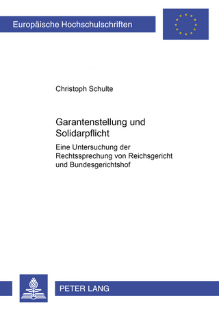 Garantenstellung und Solidarpflicht