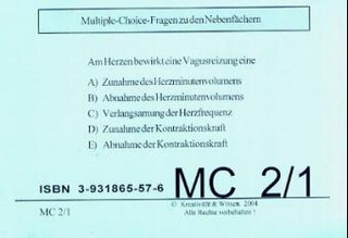Original-Multiple-Choice-Fragen Nebenfächer in Karteikartenform