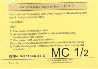 Original-Multiple-Choice-Fragen Innere Medizin für Heilpraktiker
