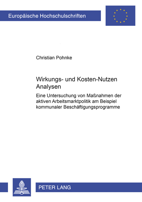 Wirkungs- und Kosten-Nutzen Analysen - Christian Pohnke