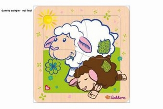 Steckpuzzle Schaf 5 Teile (Kinderpuzzle)