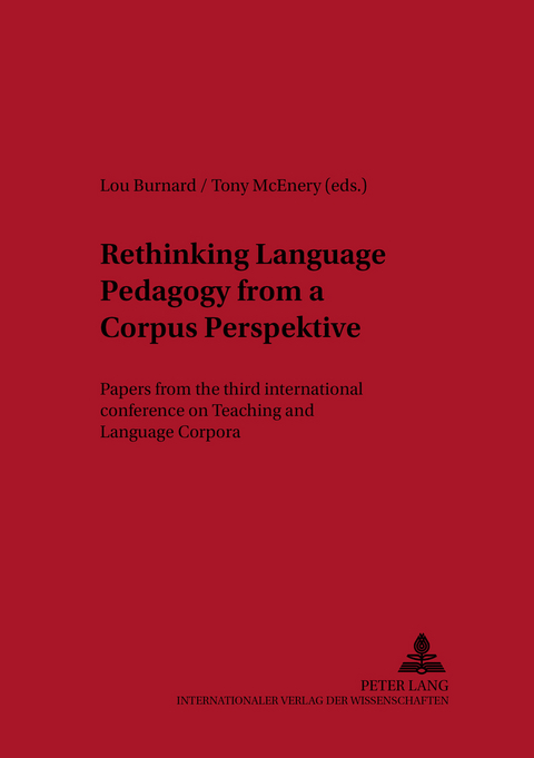 Rethinking Language Pedagogy from a Corpus Perspective - 